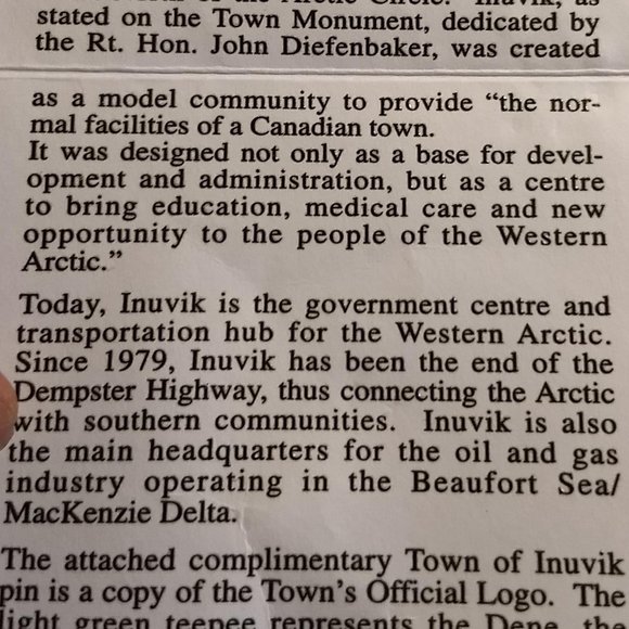 FREE ADD ON with purchase Inuvik pin NWT - Picture 4 of 5